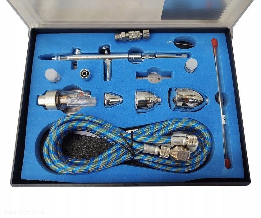 Aerograf malarski 3 dysze 0.3 0.5 0.8 - 2