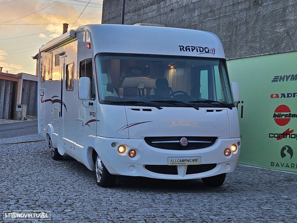 Rapido Le Randonneur 9097F CHASSI AL-KO Cama transversal + BASCULANTE - 5