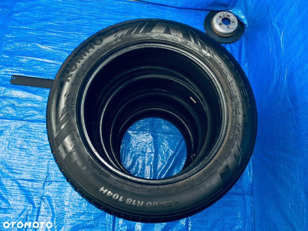 OPONA 18 OPONY LETNIE LATO KOMPLET OPON 4SZT KUMHO CRUGEN HP91  225/60R18 104H BIEŻNIK 5,3mm ROCZNIK 2022 - 7