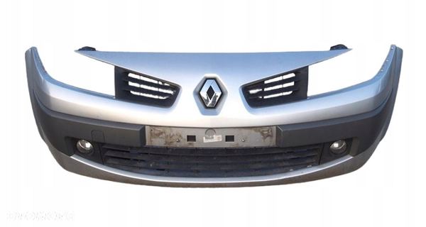 ZDERZAK PRZÓD PRZEDNI SREBRNY RENAULT MEGANE II CC CABRIO