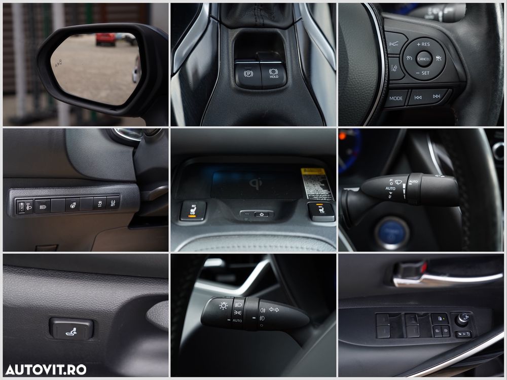 Toyota Corolla 1.8 HSD Exclusive tapiterie Neagra - 8