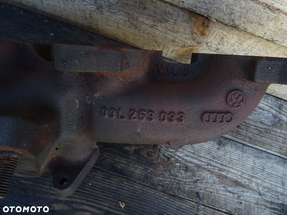 KOLEKTOR WYDECHOWY AUDI A6 A4 2.0 TDI  03L253033A - 7