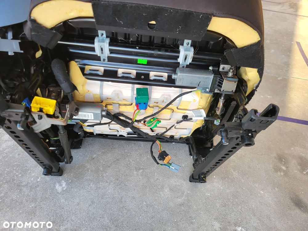 CITROEN C5 III X7 LIFT FOTEL PASAŻERA PRAWY CRIOLO BRĄZOWY ELEKTRYCZNY EU - 7