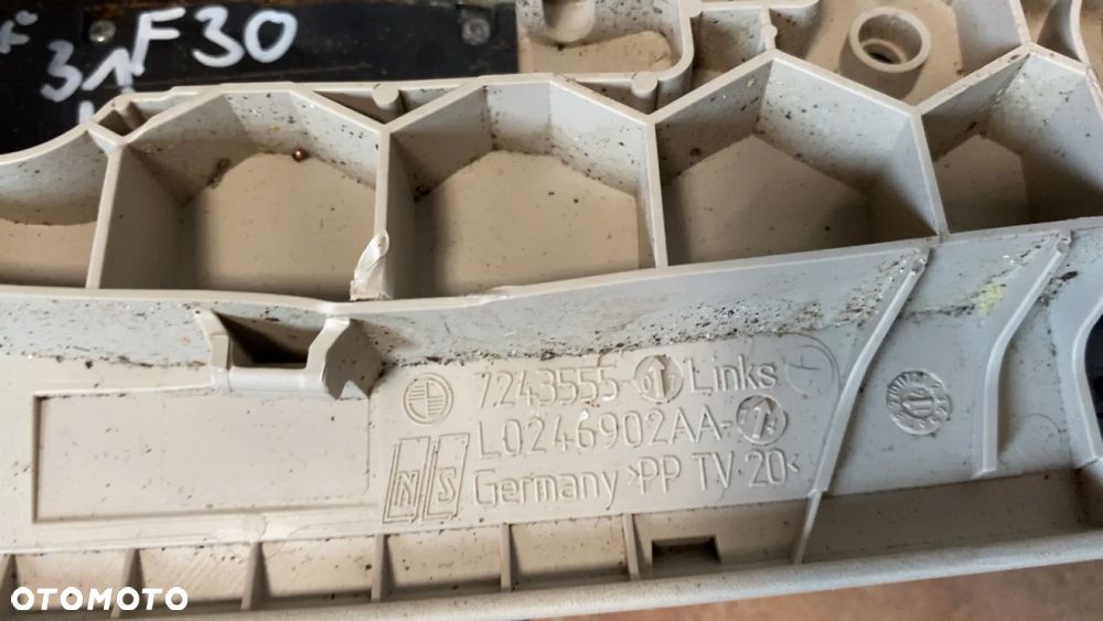 BMW F30 F31 TAPICERKA FOTELA LEWY 7243555 9359831 - 8