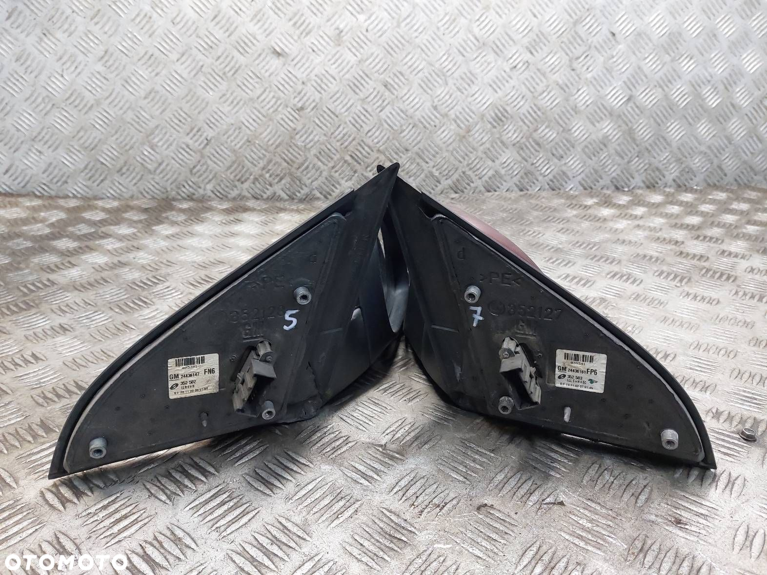 LUSTERKO LEWE + PRAWE ELEKTRYCZNE OPEL VECTRA C 594 5 PIN 7 PIN EU - 10