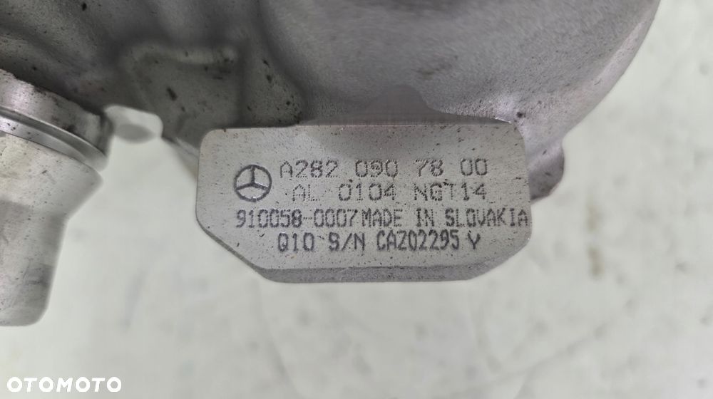 turbina turbosprężarka mercedes w177 w247 a2820907800 garrett - 6