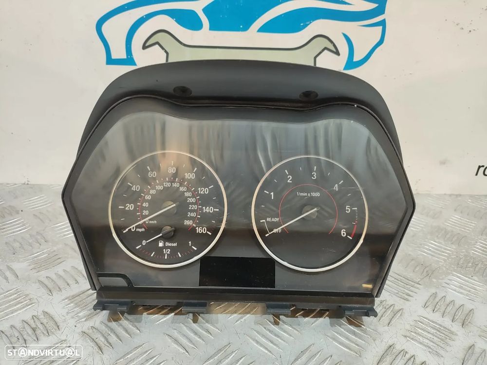 QUADRANTE MOSTRADORES PAINEL INSTRUMENTOS BMW SERIE 1 F20 F21 62109287468 9287468 SERIE 2 F22 F23 - 12