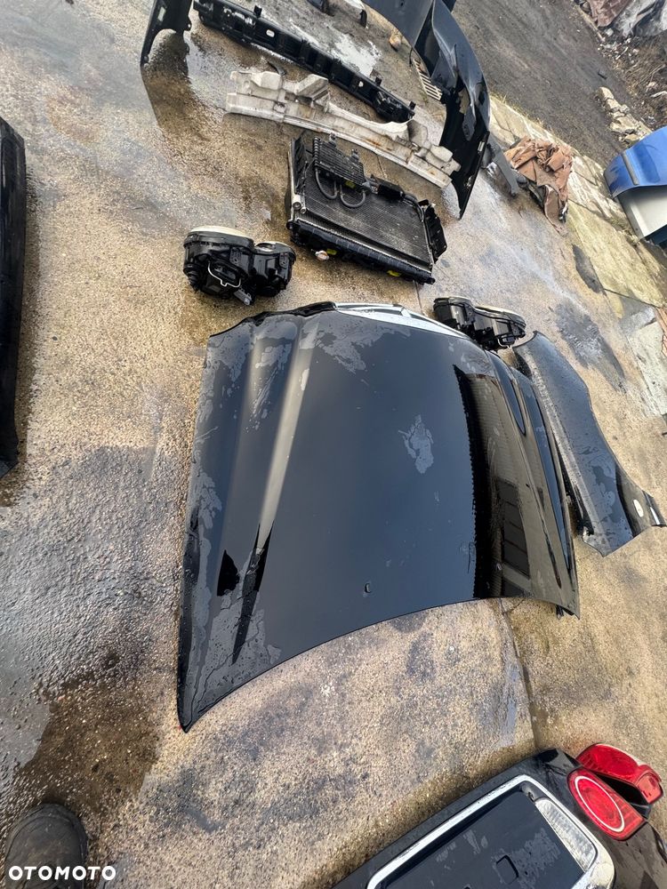 Kia opirus  kolor czarny drzwi praw lewe przednie tylne tył przód lusterka lusterko R8 klapa tylnia klapa bagażnika lampy tył tylnie prawa lewa prawy lewy maska lampa przód przednia xenon no xenon chłodnice komplet wody klimy belka przód zderzak przód przedni - 10