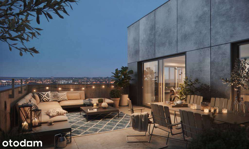 MEGA RABAT 9,5k/m2 | Dwupoziomowe | Taras na dachu 20m2 | GOTOWE