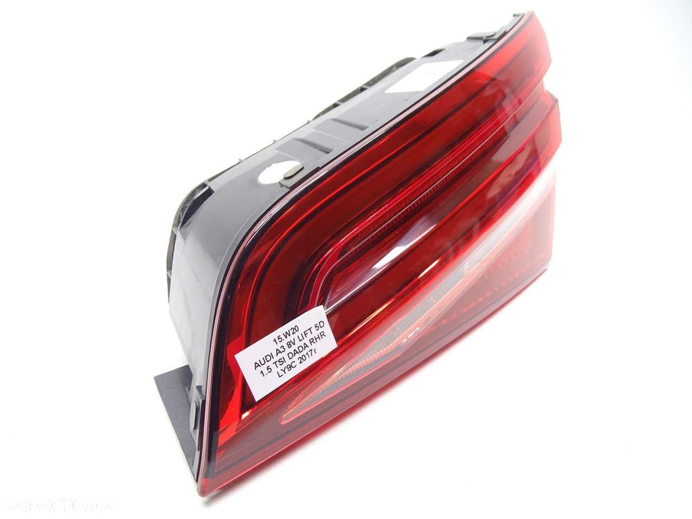 LAMPA PRAWA PRAWY TYŁ TYLNA W KLAPE LED 8V4945094C AUDI A3 8V LIFT 5D SB - 4
