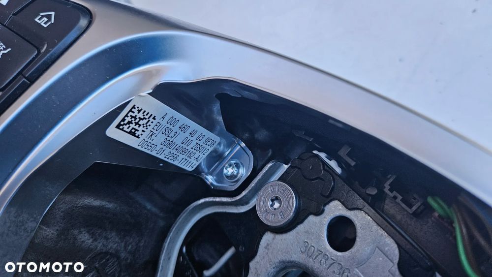 Mercedes GLC W253 X253 Kierownica AMG Łopatki A0004604003 Poduszka kierownicy Airbag IDEALNA - 32