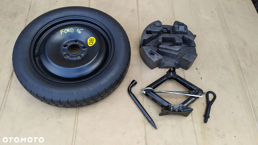 Koło dojazdowe R16  Ford Focus , Puma , Mondeo , C-max + zestaw szybka wysyłka - 4