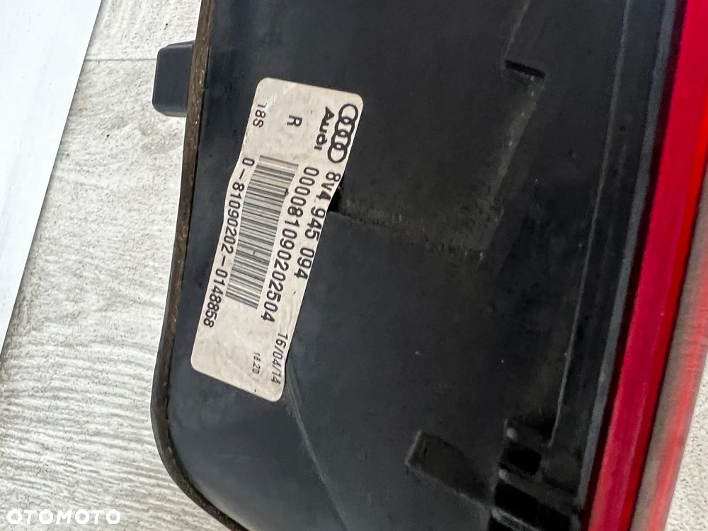 AUDI A3 8V4 LAMPA TYŁ TYLNA PRAWA STRONA ZWYKŁA 8V4945096C 8V4945094 ŁADNA - 5