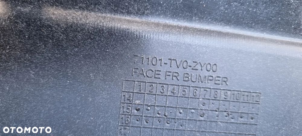 HONDA CIVIC IX LIFT 2015- zderzak przód oryginał ME383 - 13