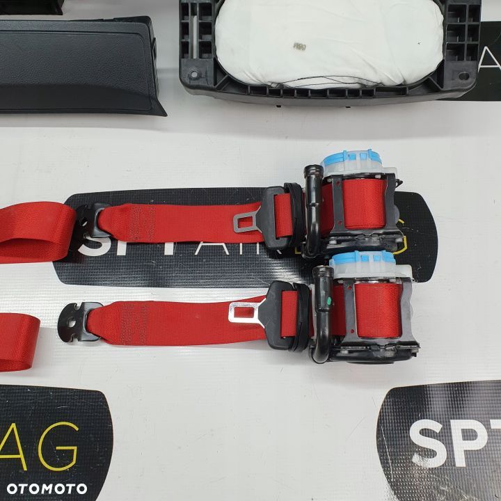 MERCEDES W117 CLA AMG DESKA ROZDZIELCZA KONSOLA KOKPIT PULPIT PODUSZKI AIRBAG AIR BAG PASY KIT SET - 11