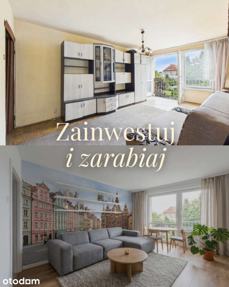 NOWA CENA/Szewska! 2 pok/37m2/do remontu