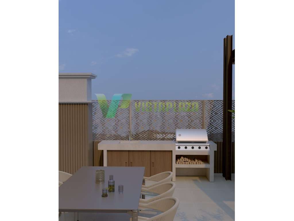 Apartamento T2 de Luxo com Terraço na Urbanização Boca do Rio, Lago... - Grande imagem: 4/19