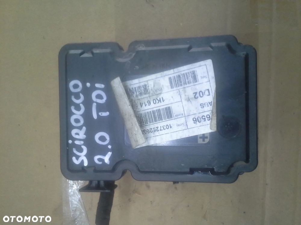 Volkswagen Sirocco Golf VI pompa sterownik abs 1K0907379AT 1K0614517CB plus wtyczka z wiązką - 9