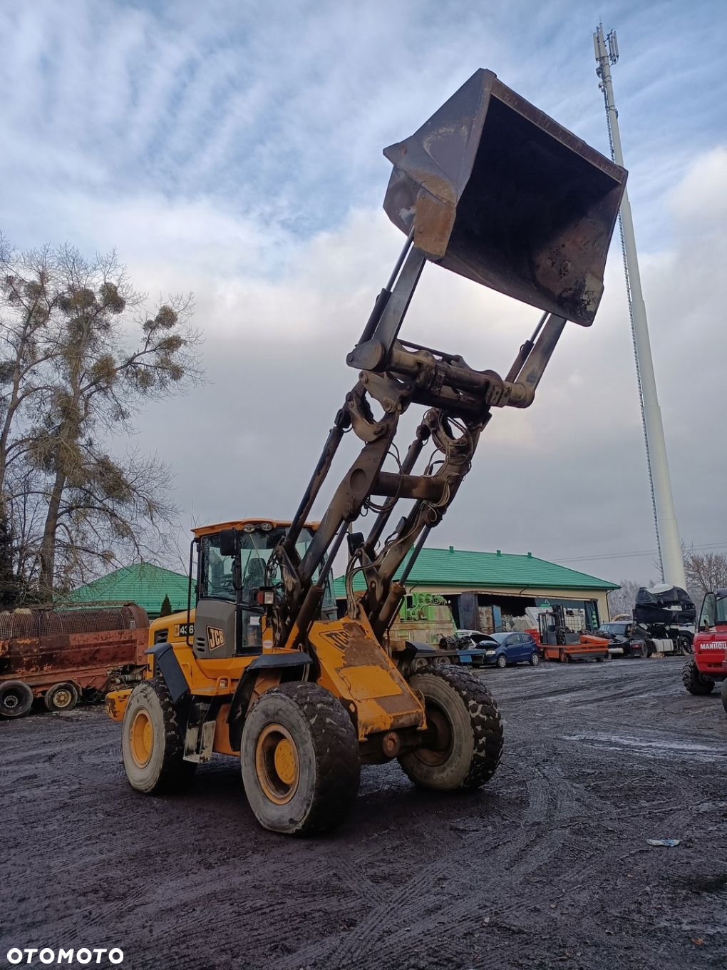ŁADOWARKA KOŁOWA PRZEGUBOWA JCB 436 HT 2007 Łyżka Wysokiego Wysypu - 3