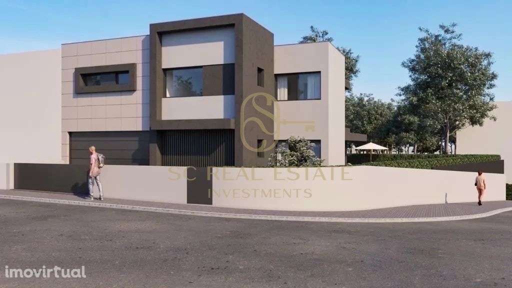 Terreno Gaveto Projeto Aprovado Moradia com Piscina - Grande imagem: 4/13