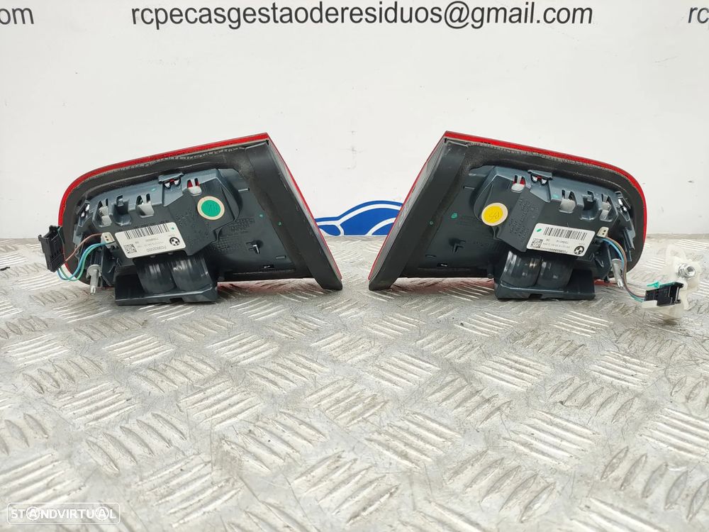Farolins Tras Traseiros Mala Esquerdo Direito Originais LED BMW Serie 1 LCI F20 5 portas F21 2 portas 7359019 7359020 2014 - 2019 - 5