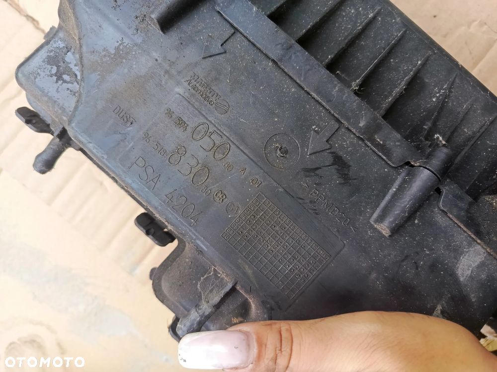 OBUDOWA FILTRA POWIETRZA JUMPY CITROEN SCUDO 1.6 HDI 9651883080 - 2