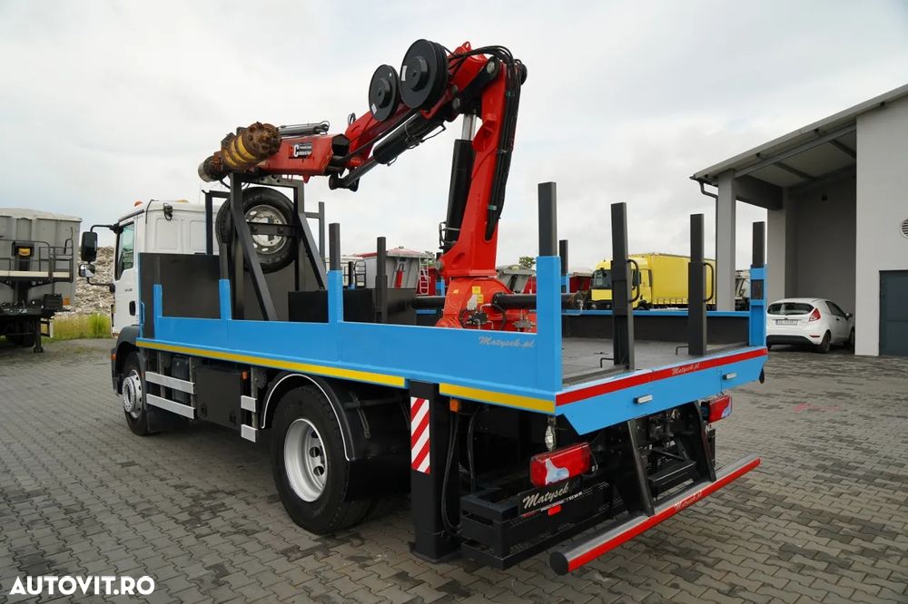 MAN TGM 15 .290 / HDS HC 190 + FORATOR 2 mb / FORMAT / RADIO CONTROL / EURO 6 / MANUAL / 2019 - 6