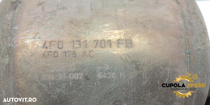 Caracasa Filtru particule dpf catalizator 2.7TDI CAN 4F0131701FB Audi - 2