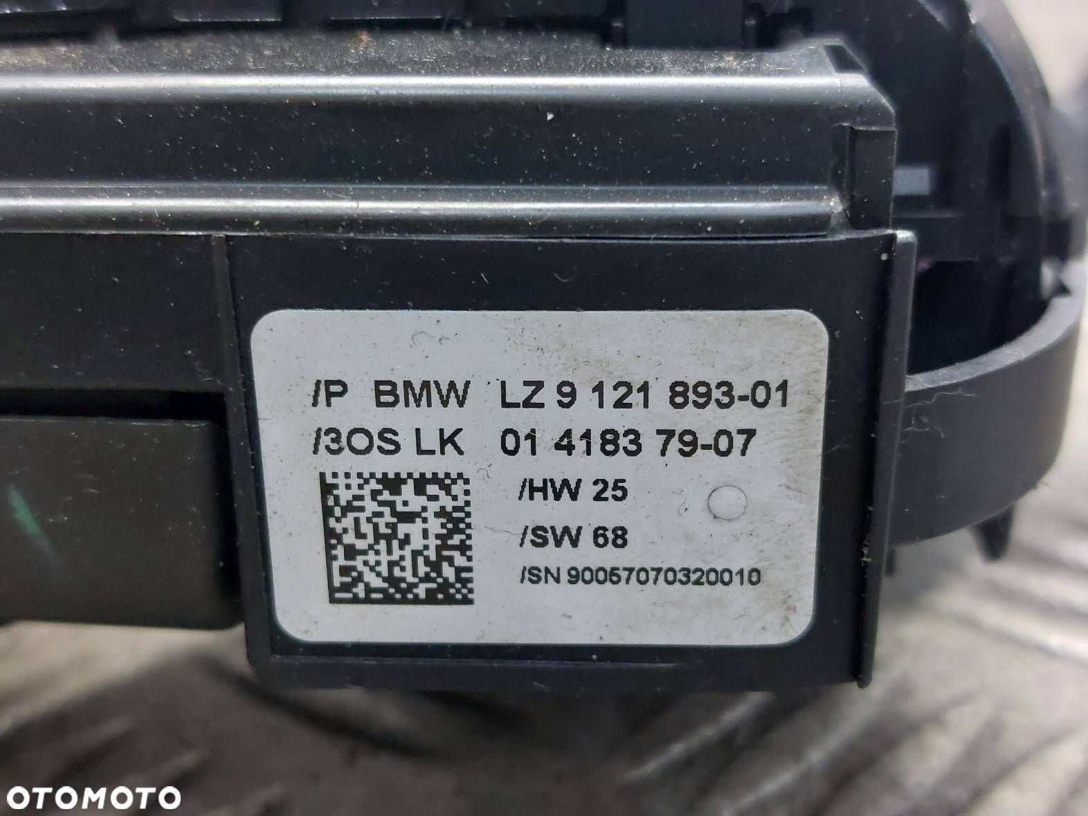 MANETKA PRZEŁĄCZNIK ZESPOLONY TAŚMA SYGNAŁU BMW E90 9121893 6989557 - 4