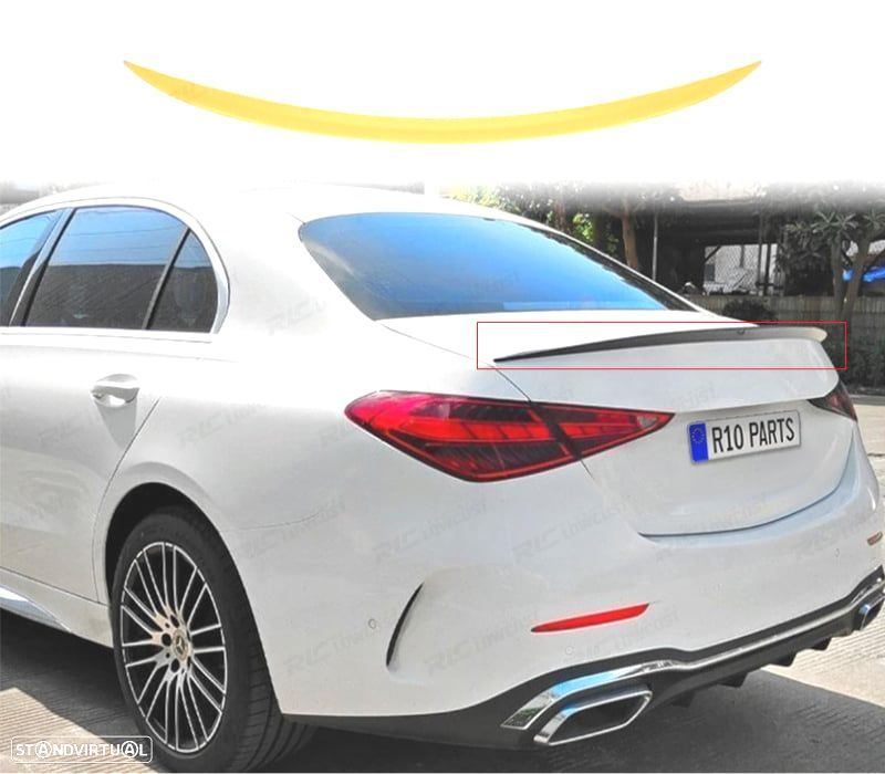 AILERON SPOILER TRASEIRO MERCEDES CLASE C W206 21- LOOK AMG C63 - 1