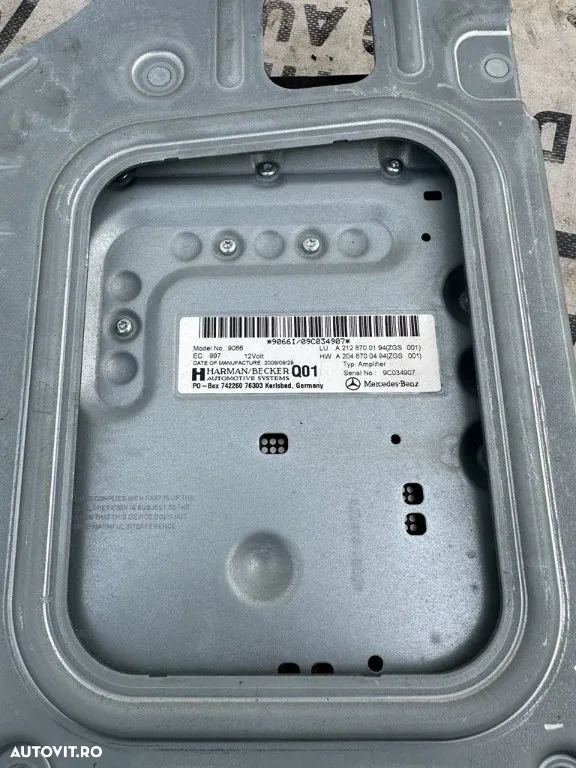 Amplificator Mercedes Harman Kardon Cod A2128700194 ZGS001 - 2