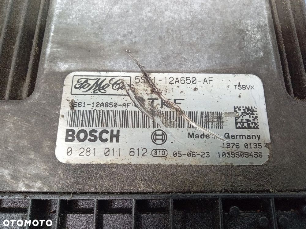 FIESTA MK6 1.6 TDCI STEROWNIK SILNIKA 5S6112A650AF - 3