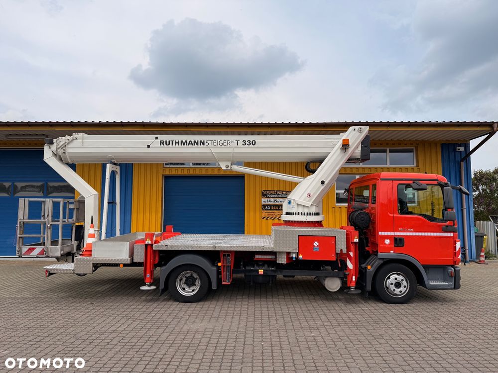 Ruthmann T330 (33m w bok 21,2m)Mercedes Atego, MAN TGL7.150 - 7