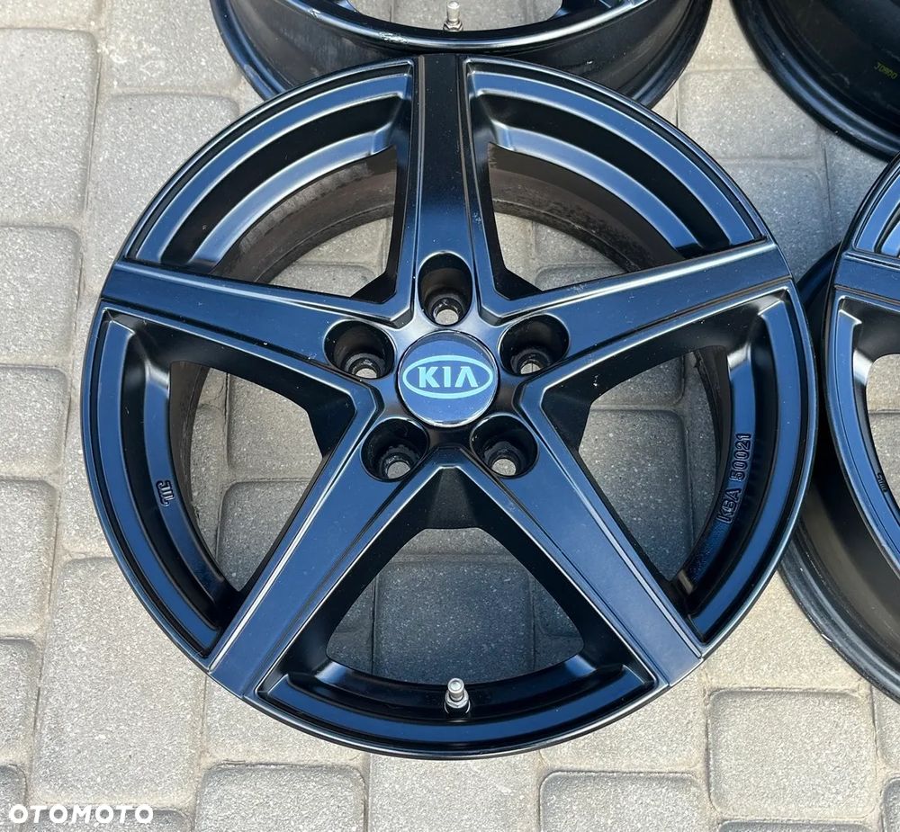 ALUFELGI CZARNE FELGI ALUMINIOWE ALUSY HYUNDAI KIA MAZDA NISSAN TOYOTA MITSUBISHI ET38 5x114,3 6,5Jx16H2 16 - 9