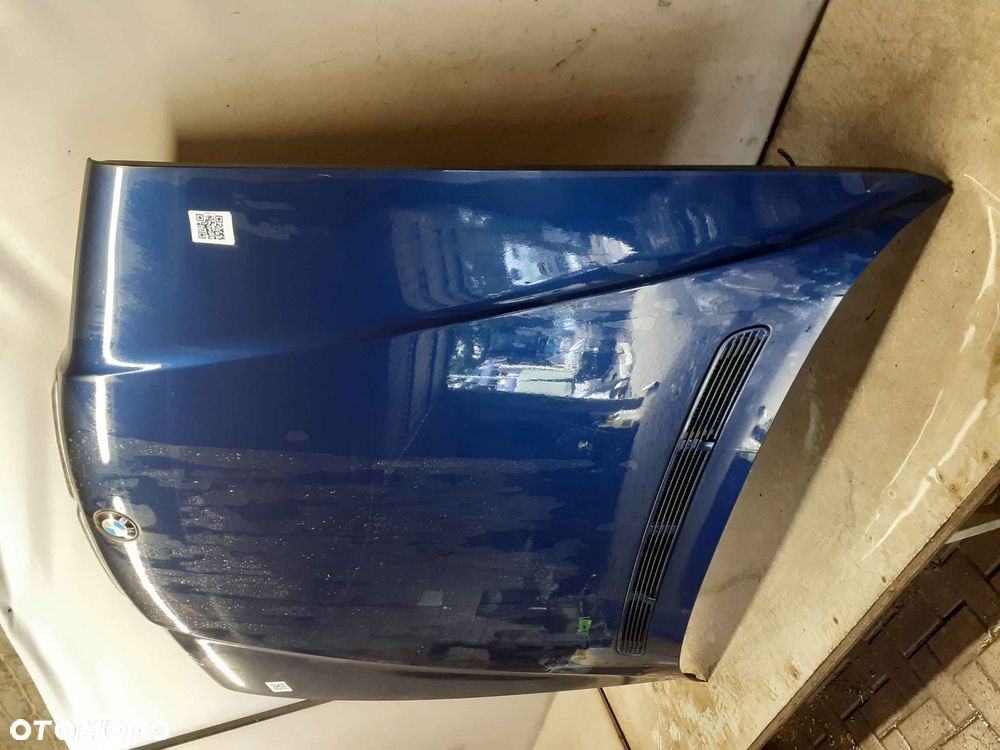 + MASKA POKRYWA SILNIKA BMW E38 SERIA 7 VII AVUSBLAU NIEBIESKA GRANATOWA - 2