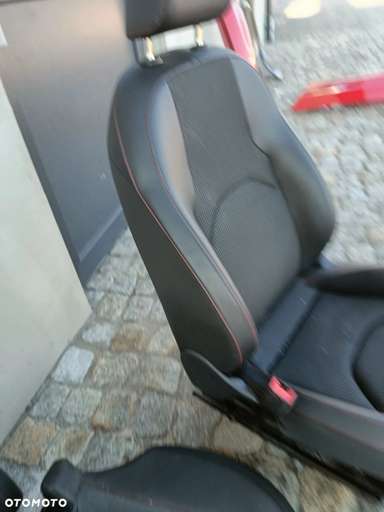 Fotele Seat Leon 3 III FR Skóra Kanapa Przekładka Siedzenia - 24