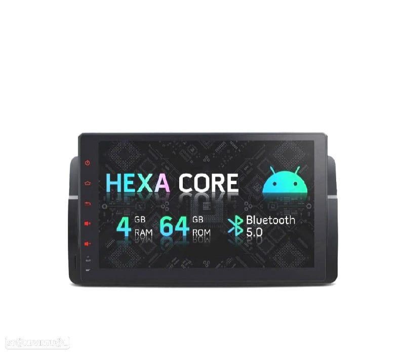 AUTO RÁDIO GPS ANDROID 13 PARA BMW E46 MG ZT ROVER 75 - 8