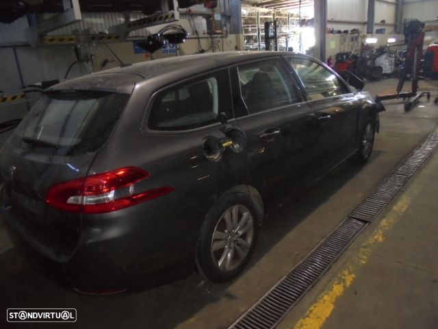 Carro MOT: BHY  BH02 CXVEL: 20ET13 PEUGEOT 308 2017 1.6HDI 100CV 5P CINZA GASOLEO - 2