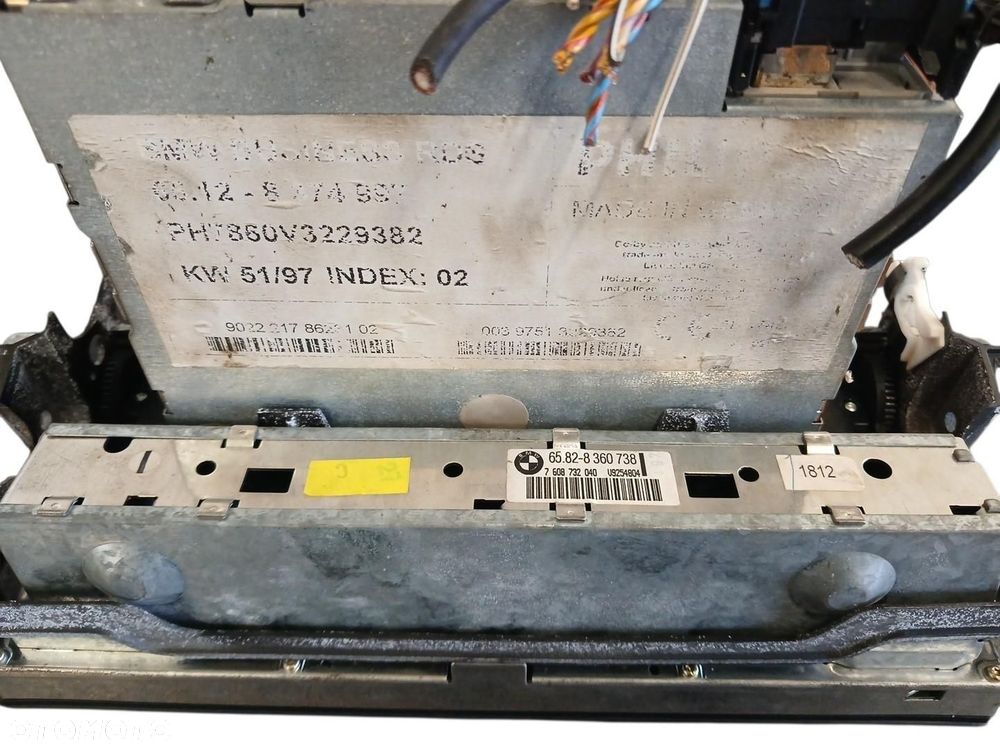 RADIO KASETA BMW E39 8360738 - 3