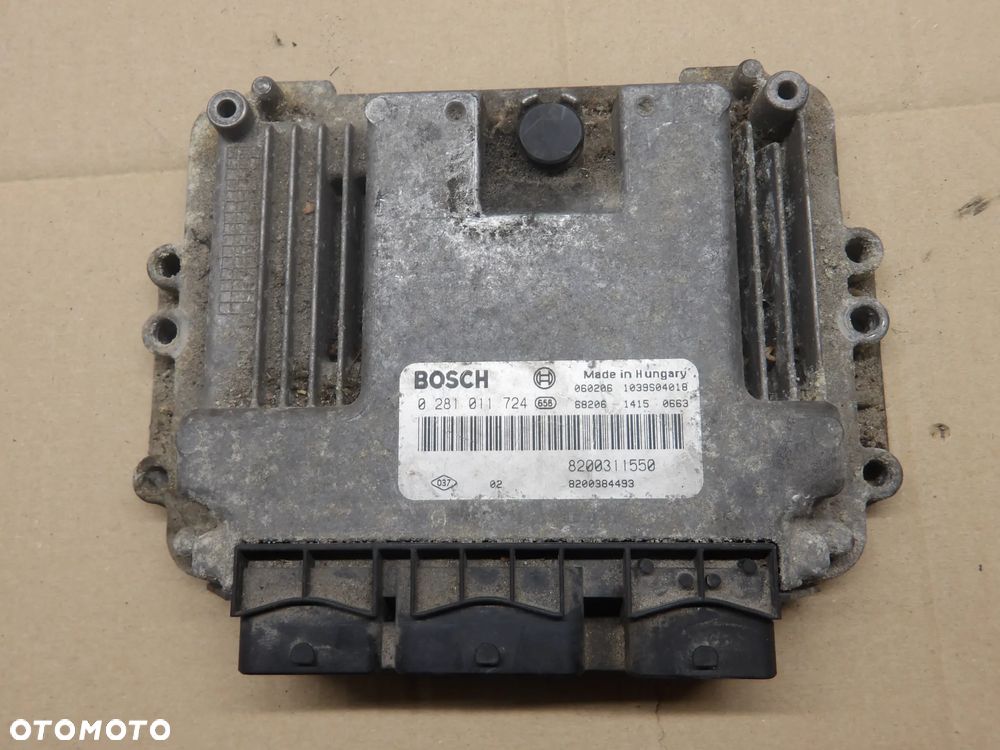 RENAULT ESPACE IV 2.2D STEROWNIK KOMPUTER SILNIKA 8200311550 - 1