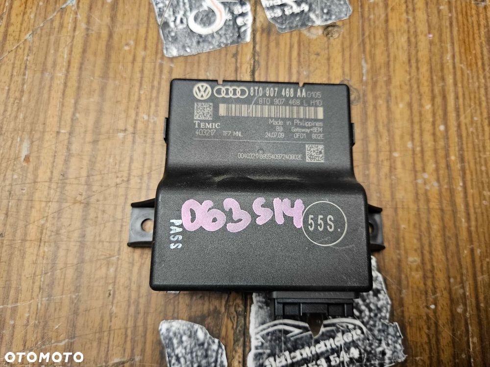 Modul 8T0907468AA 8T0907468L Sterownik Komputer Gateway AUDI A4 B8 A5 - 1