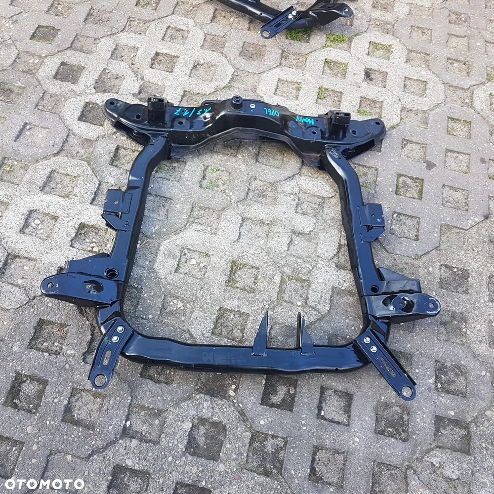 sanki rama wózek kołyska belka trawers opel meriva A corsa c combo c diesel 1.3 1.7 zdrowe oryginal nie malowane - 10