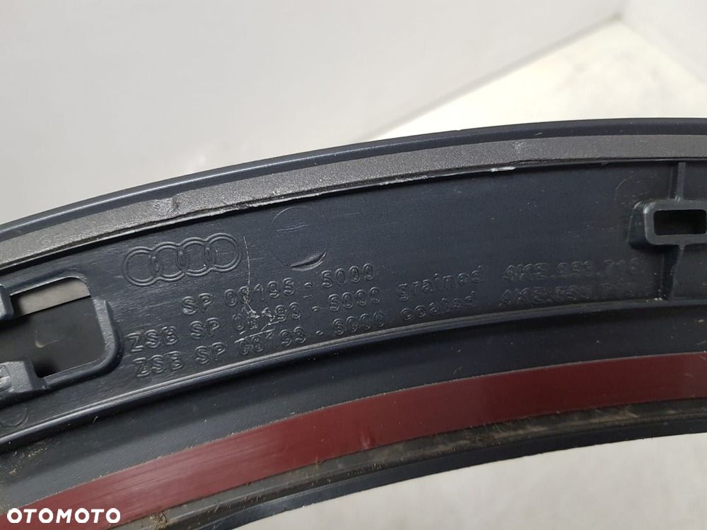 LISTWA BŁOTNIKA  AUDI E-TRON ETRON 19-24r PRAWA PRZÓD PRZEDNIA 4KE853718 4KE853718A - 5