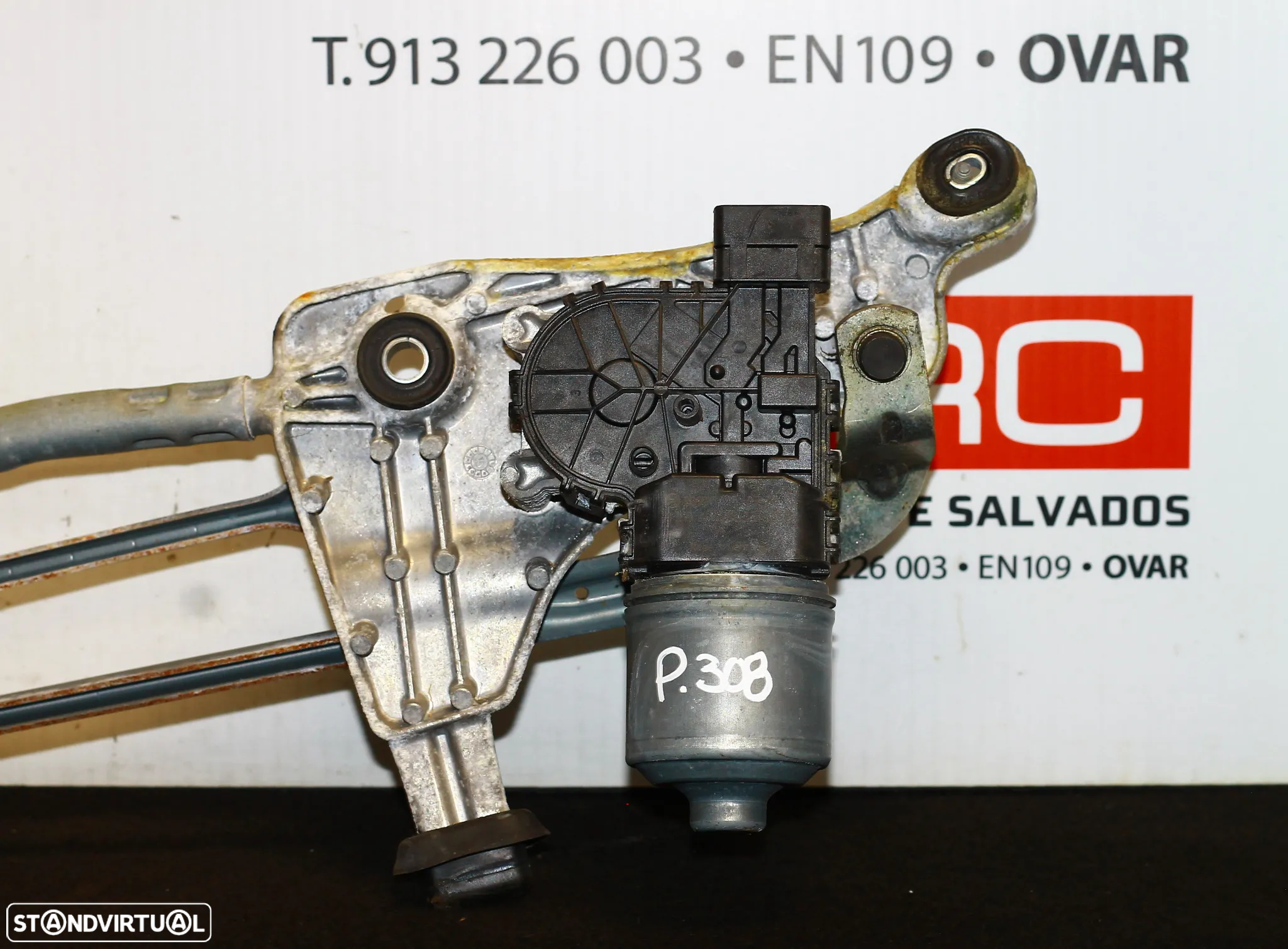 MOTOR LIMPA PARA-BRISAS PEUGEOT 308 - 3