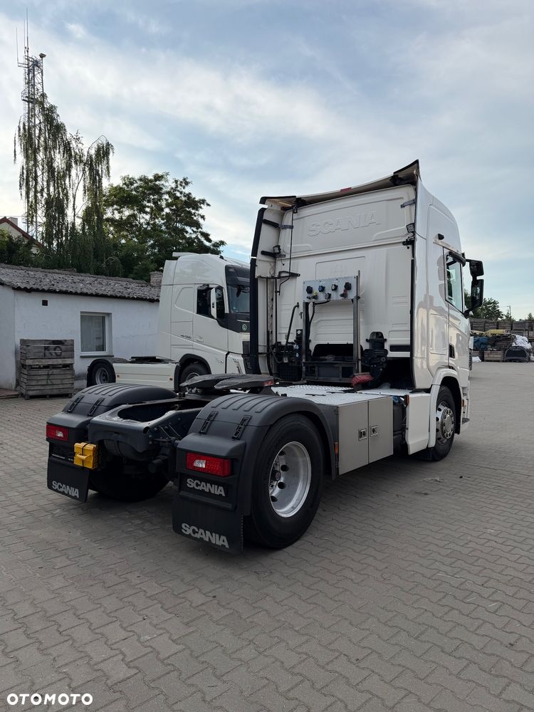 Scania R450 / cała na poduszkach / klimatyzacja postojowa / z Niemiec / Hydraulika / ADR / FULL LED / Alufelgi - 11
