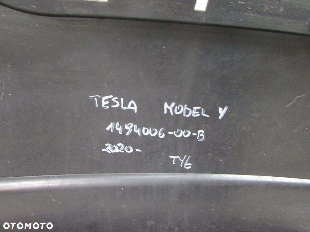 TESLA MODEL Y 20- SPOILER DOKŁADKA DYFUZOR ZDERZAKA TYL 1494006-00-B 149400600B - 12