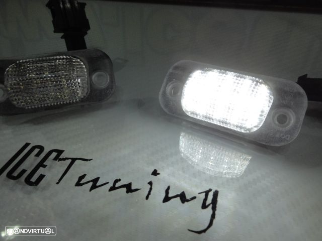 Suporte De Lâmpada De Matricula Com Led Branco Para VW Golf 3, polo 6N 94-99,  Seat Ibiza 6K 93-99, Cordoba 93-02 - 19
