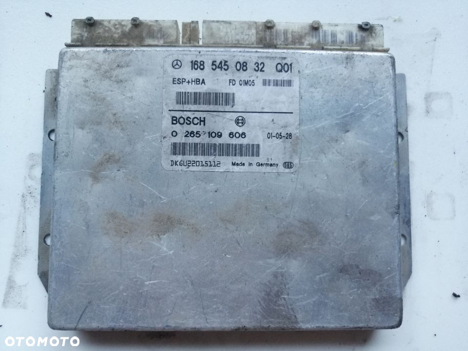A KLASA W168 1.7 CDI STEROWNIK ESP 1685450832 POSIADAM DWIE SZTUKI O TAKIM OZNACZANIU - 1
