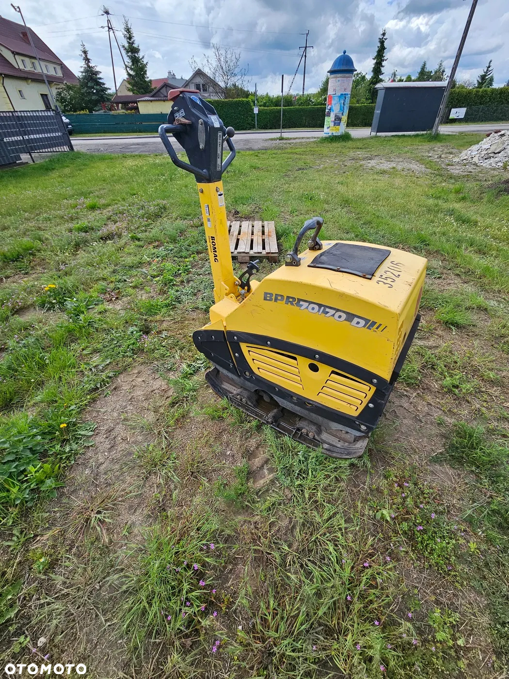 Bomag BPR 70/70 D, 580 Kg, E-Start, 130 Mtg, Import Niemcy - 4