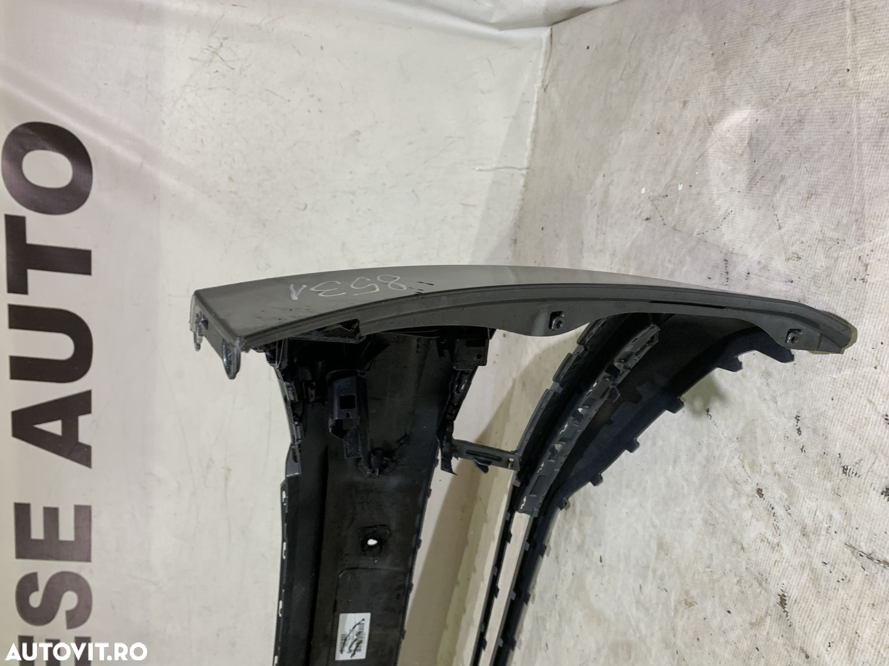 Bara fata VW Touran, 2015, 2016, 2017, 2018, 2019, cod origine OE 5TA807221A-L, cu gauri pentru spalatori faruri si senzori de parcare (4). - 8